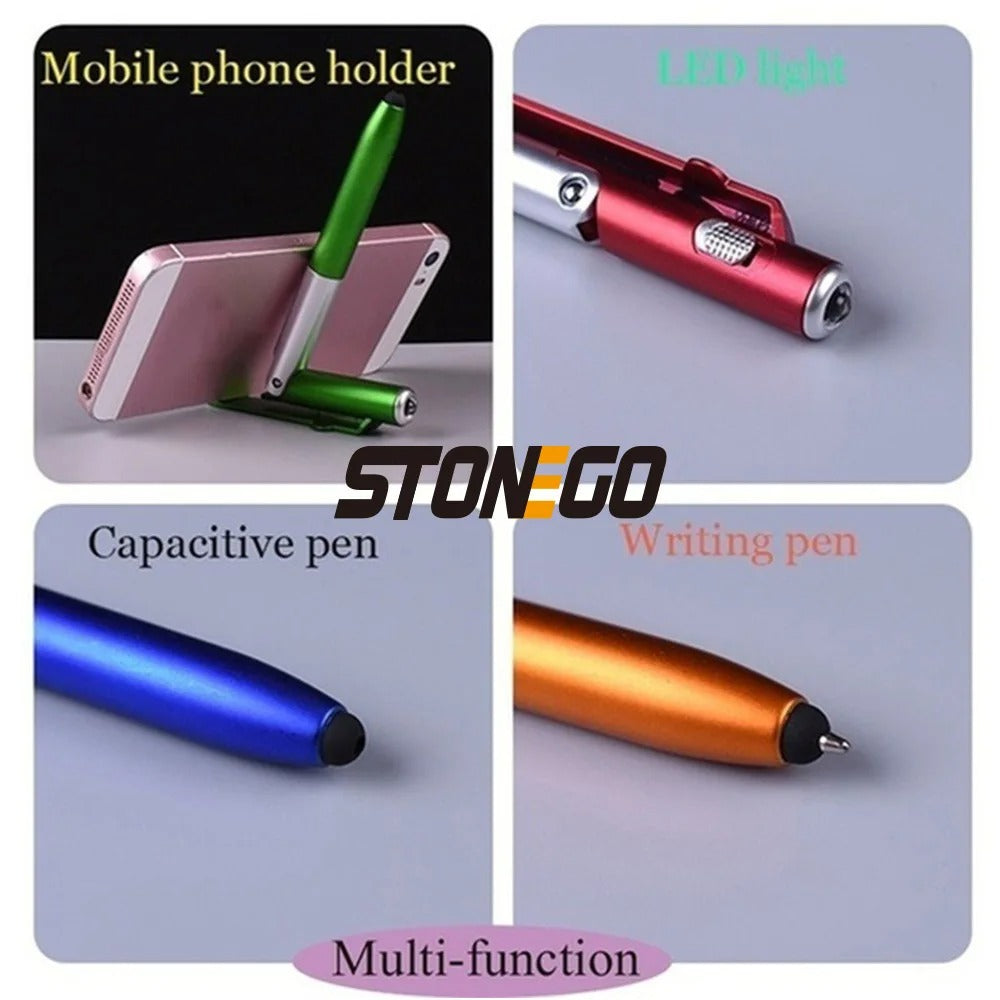 4 in 1 Multifunctional Foldable Ballpoint Pen