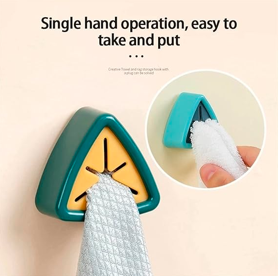 Adhesive Towel Hanger (Pack of 3)