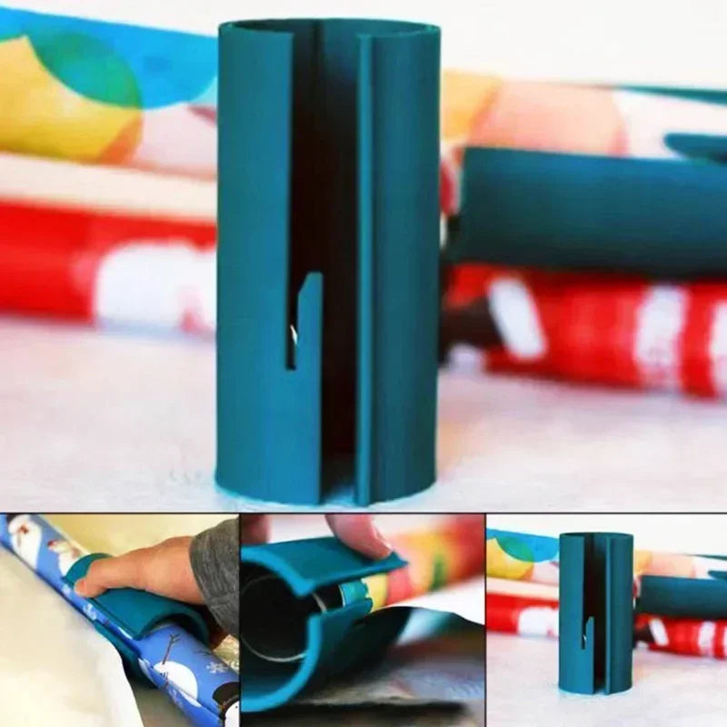 ART SLIDING BIRTHDAY WRAPPING PAPER CUTTER